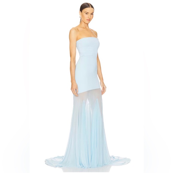 Deme by Gabriella x REVOLVE Dahlia Gown in Blue - Picture 2 of 6